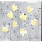 Soft Nature Yellow & Grey III by Northern Lights - 24x24 Canvas Art Print